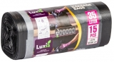 Saci menajeri Ultra Rezistenti, LDPE, 35L 15 buc/rola, Luxia